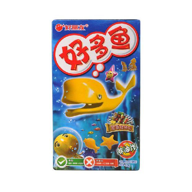 好丽友 好多鱼脆香烧烤味