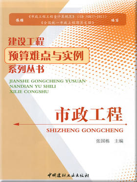 市政工程/建设工程预算难点与实例系列丛书