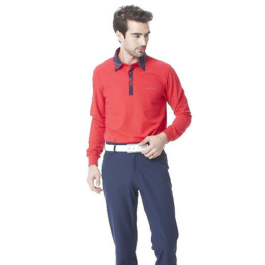 【ICCGA】男款长袖POLO衫（14WPS102） 商品图3