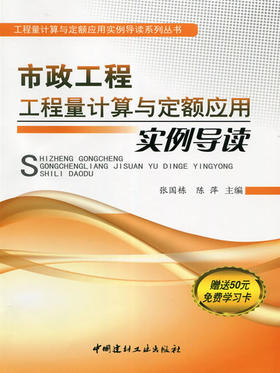 市政工程工程量计算与定额应用实例导读/工程量计算与定额应用实例导读系列丛书