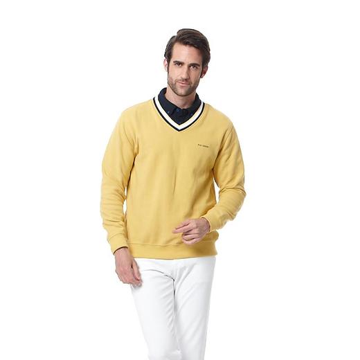 男款V法式罗纹外套（14WPS106） 商品图1