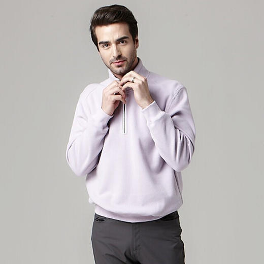 男款长袖法式罗纹衫（14WPS203） 商品图5