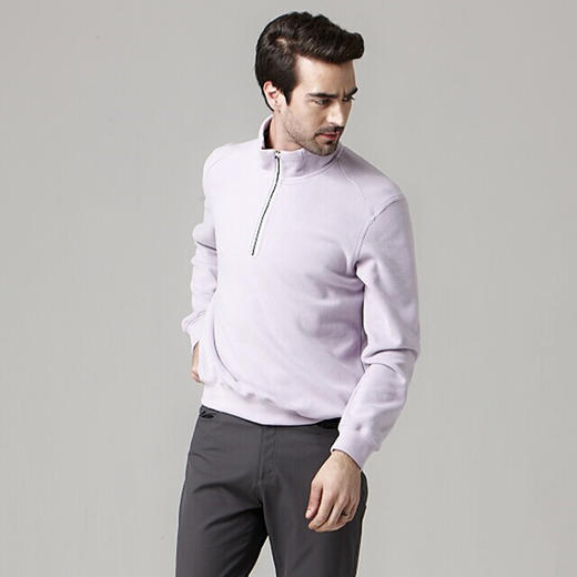 男款长袖法式罗纹衫（14WPS203） 商品图4