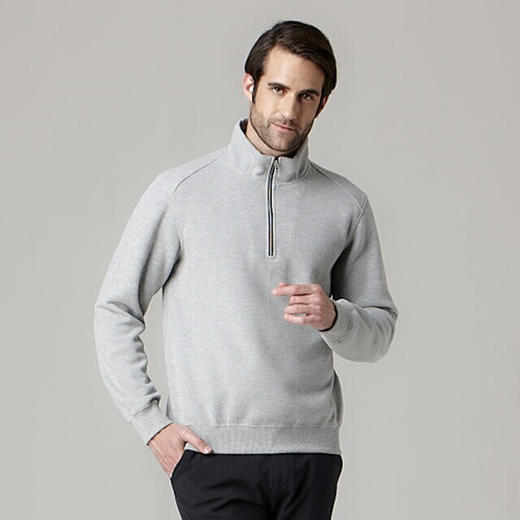 男款长袖法式罗纹衫（14WPS203） 商品图2