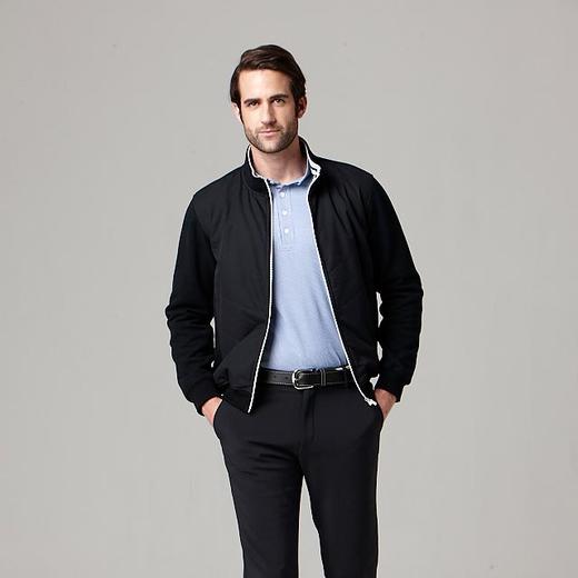 男款立领法式罗纹铺面外套（14WPS112） 商品图1