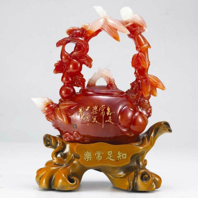 小知足常乐(玛瑙)