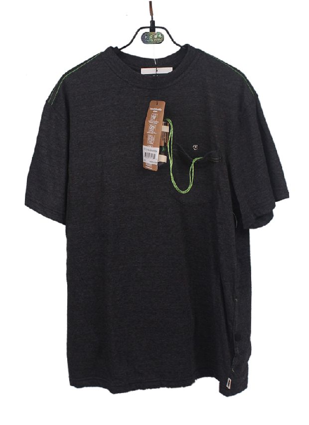 odieBuddie随衣听背心系列混纺纯色男款T恤防