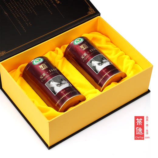 【正山堂传承红茶四百年】福建武夷山桐木关 正山小种 元正1568经典红茶 200克 一级 礼盒装  商品图1