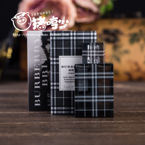 Burberry\/巴宝莉 博柏利英伦格子 黑格男香 淡香