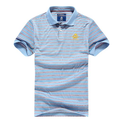 男式色织条纹POLO衫（15SPS216） 商品图0