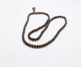 （永久下架）开光辟邪非洲鸡翅木108颗佛珠