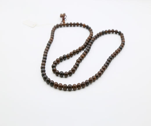 （永久下架）开光辟邪非洲鸡翅木108颗佛珠 商品图0