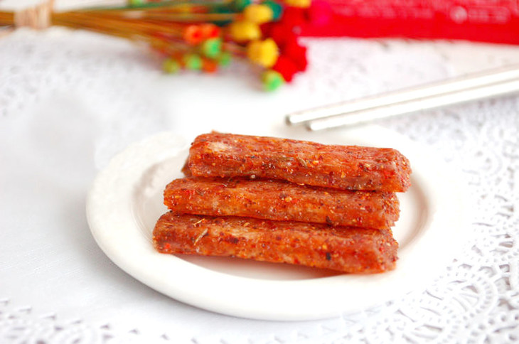 台式烤香肠味素食辣条 1包