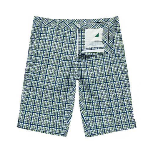 男式印花格子短裤（15SPS108） 商品图0