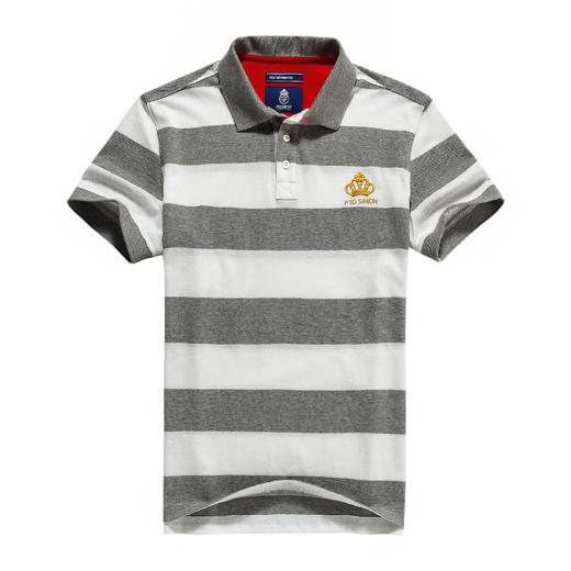 男式条纹POLO衫(15SPS215) 商品图0