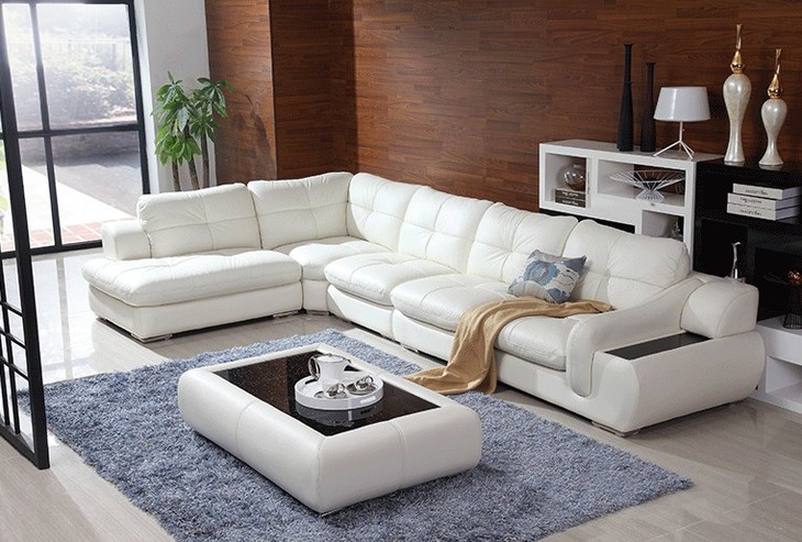 麦仕沙发 简约小户型转角真皮沙发客厅名牌沙发正品家具丹麦沙发