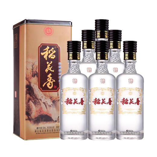 稻花香中华老字号52度500ml六瓶浓香型白酒整箱特价下单即送90ml小酒2支 商品图1