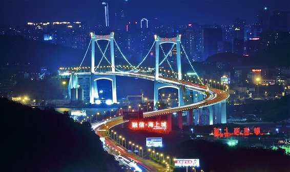 海沧大桥夜景 - 影像厦门