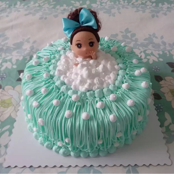 芭比娃娃 多层纸杯婚礼蛋糕