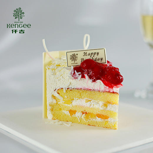 仟吉樱桃诱惑 线下门店同款 巧克力水果奶油蛋糕  武汉三环内同城速递 商品图1