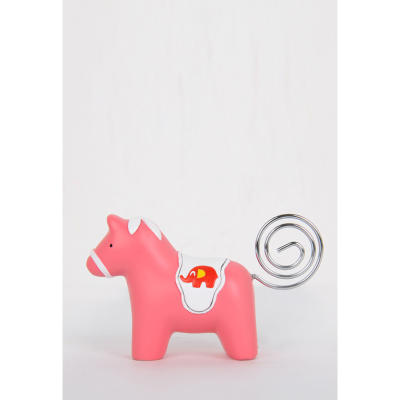 马年必备 创意摆件 马上有钱 树脂小马名片夹 有趣创意小礼物 商品图2