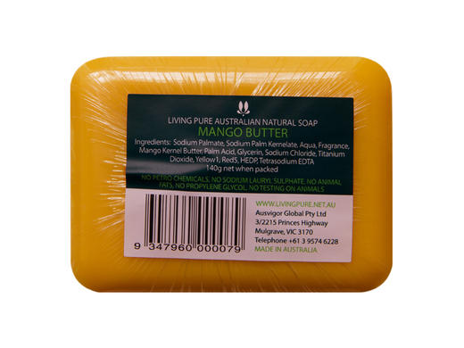 丽珀Living Pure天然香皂(芒果香型) 商品图2