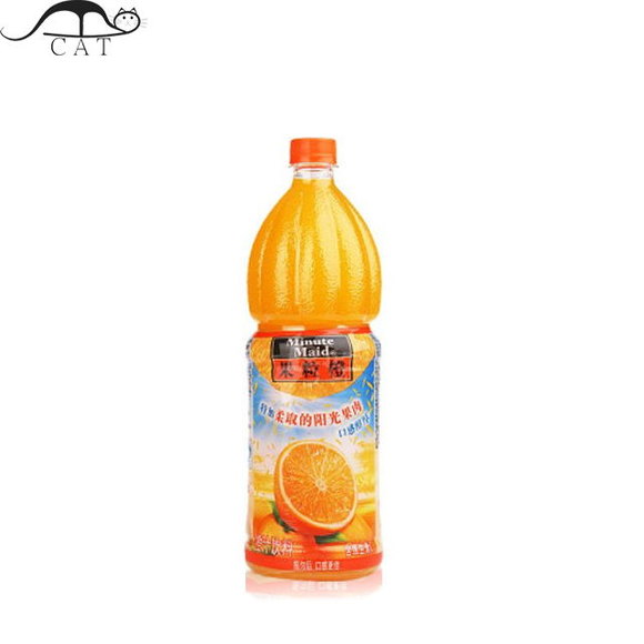 美汁源果粒橙饮料,鲜甜可口美味,1.25l(大瓶)