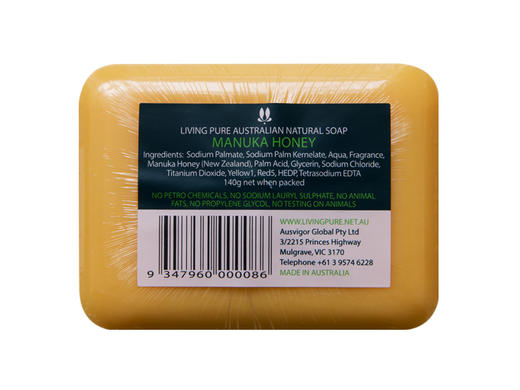 丽珀Living Pure天然香皂(麦卢卡蜂蜜) 商品图2