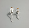 Kiss the Frog-不对称小蛇 耳钉［希腊设计师］ 商品缩略图0