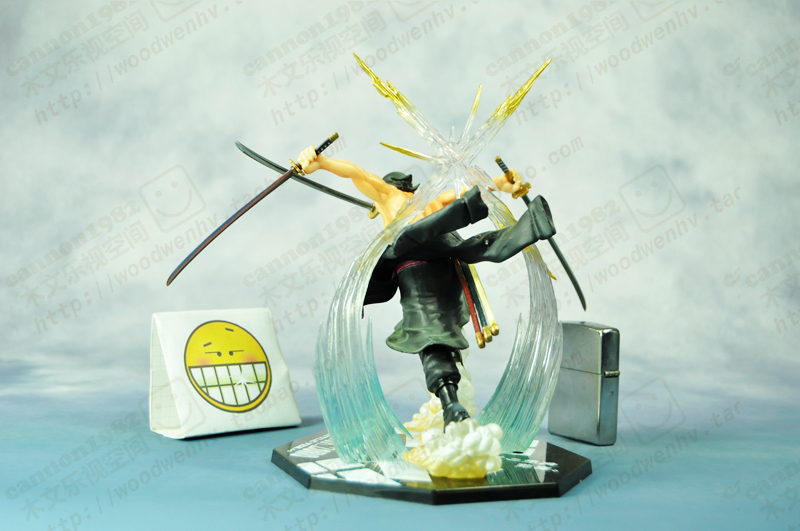 海贼王onepiece航海王figuartszero索隆鬼斩手办模型木文乐视实拍