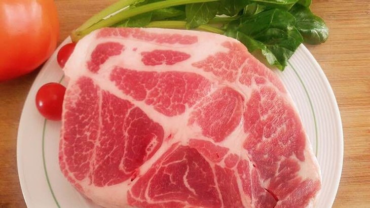 美国份装天然无激素猪肩胛肉 us pork shoulder steak