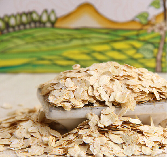 苦荞麦片谷道粮原全谷物荞麦片内蒙古高原上区优质荞麦220g/桶