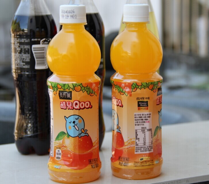 速购 美汁源酷儿维生素c橙汁饮料450ml