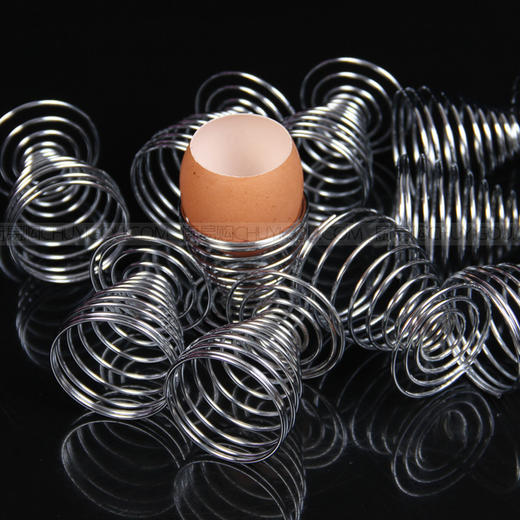 鸡蛋底托，不锈钢蛋托，蛋托，鸡蛋分餐托【10只装】 商品图2