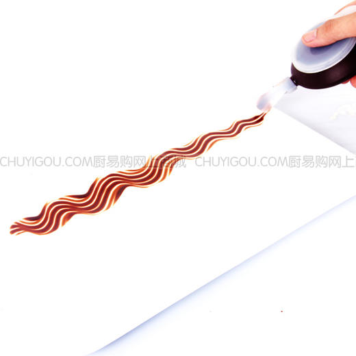 法国超软拉线壶·【3头配置】酱汁盘饰工具，酱汁画必备，大厨共享！ 商品图4