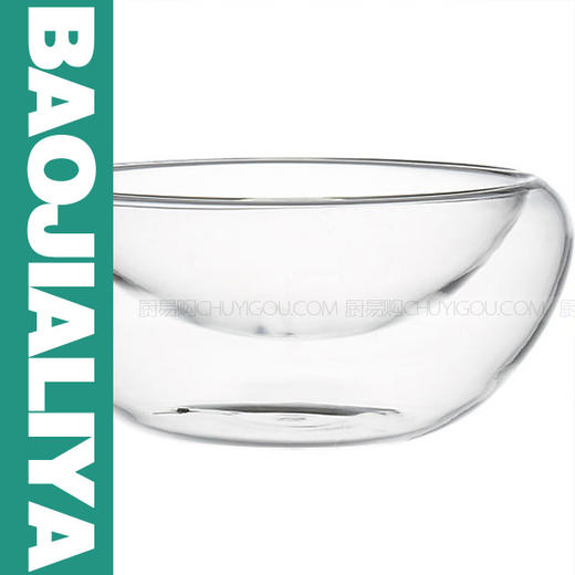 保加利亚玻璃冷餐碗 中空玻璃创意碗 创意盛器  创意中空玻璃盆 商品图7