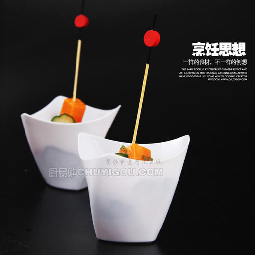 艺术竹签 艺术牙签·中国鼓【3号】每包100只 冷菜热菜造型工具 商品图2