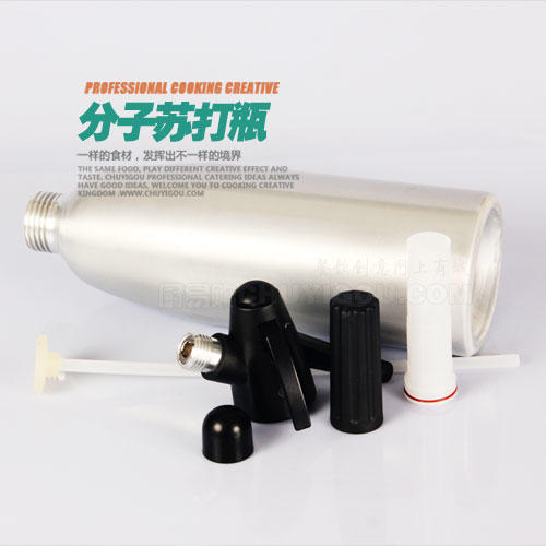 分子美食工具·ISI 0 苏打虹吸瓶【1L】铝制 商品图1