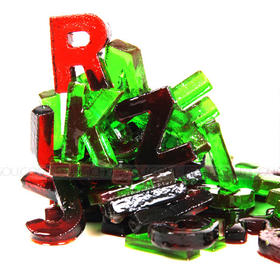 创意字母模具·糖艺模具，正辉模具，盐雕、冰雕、琼脂雕、巧克力雕多用模具，26个子母全部包括