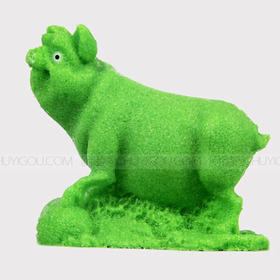 十二生肖·猪、盐雕模具、冰雕模具、琼脂雕模具、多功能模具