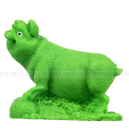 十二生肖·猪、盐雕模具、冰雕模具、琼脂雕模具、多功能模具 商品图1