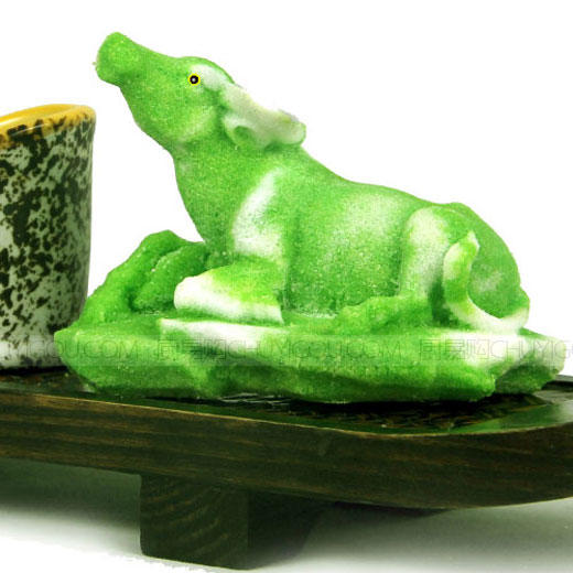 十二生肖·牛、盐雕模具、冰雕模具、琼脂雕模具、多功能模具 商品图3