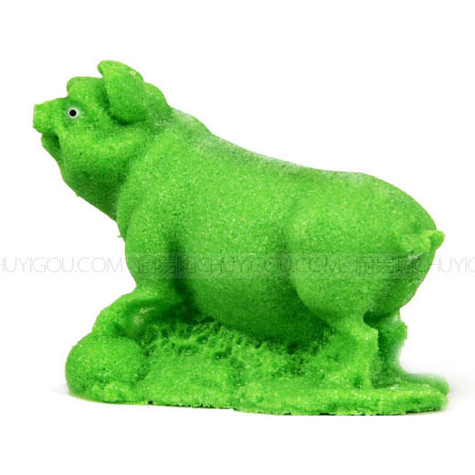 十二生肖·猪、盐雕模具、冰雕模具、琼脂雕模具、多功能模具 商品图4