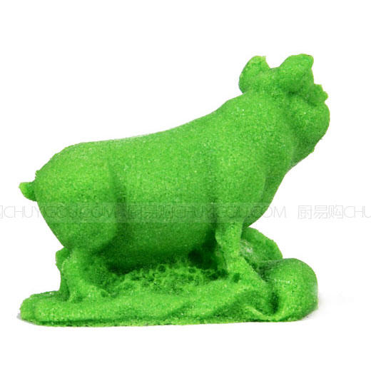 十二生肖·猪、盐雕模具、冰雕模具、琼脂雕模具、多功能模具 商品图2