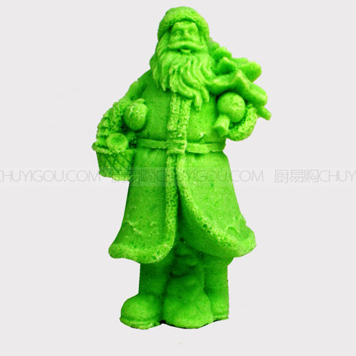 提篮圣诞 圣诞 模具 盐雕模具 冰雕模具 巧克力模具 琼脂雕模具 糖艺模具 商品图0