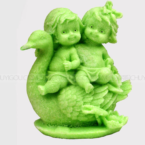 天鹅喜娃娃·盐雕模具、冰雕模具、琼脂雕模具都能做！正辉模具制造厨易购呈现！ 商品图0