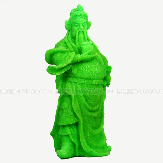 小关公·盐雕模具·正辉模具，多功能盐雕、冰雕、琼脂雕、巧克力雕多用模具 商品图2