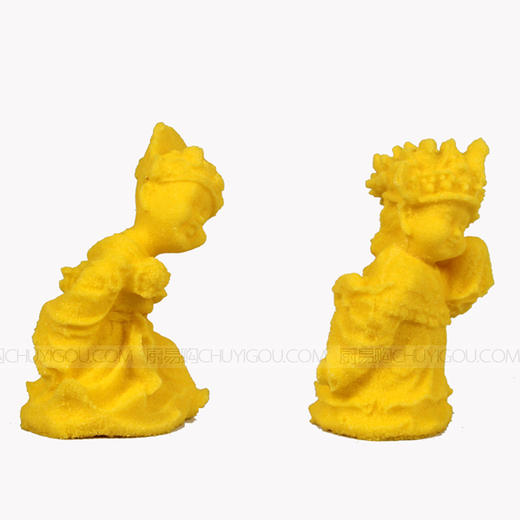 中式新郎新娘·盐雕模具、冰雕模具、琼脂雕模具、巧克力雕模具多功能产品【套装】 商品图5