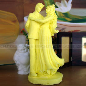 西式新郎新娘·盐模、冰模、琼脂雕模具都能做！