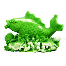 年年有余·盐模、冰模、琼脂雕模具都能做！